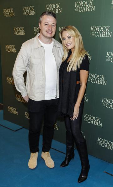 Keith Malone and Kerri-Nicole Blanc pictured at a special preview screening of M. Night Shyamalan’s KNOCK AT THE CABIN at Rathmines Omniplex. KNOCK AT THE CABIN is in cinemas nationwide from this Friday February 3rd. Picture Andres Poveda 