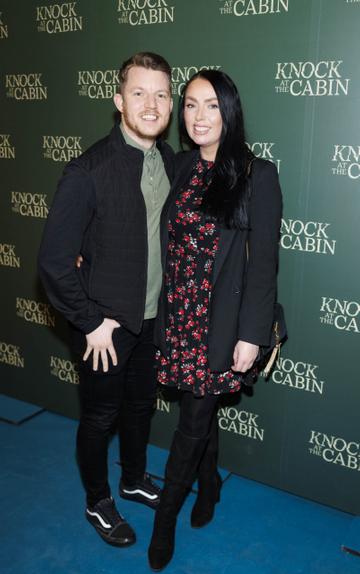 Ian Byrne and Eileen Sutton pictured at a special preview screening of M. Night Shyamalan’s KNOCK AT THE CABIN at Rathmines Omniplex. KNOCK AT THE CABIN is in cinemas nationwide from this Friday February 3rd. Picture Andres Poveda 