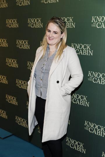 Sinead Dalton pictured at a special preview screening of M. Night Shyamalan’s KNOCK AT THE CABIN at Rathmines Omniplex. KNOCK AT THE CABIN is in cinemas nationwide from this Friday February 3rd. Picture Andres Poveda 
