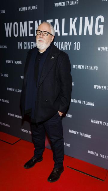 Peter O'Brien pictured at a special Irish Film & Television Academy screening of Oscar nominated WOMEN TALKING at The Irish Film Institute, Dublin. WOMEN TALKING is in cinemas nationwide from Friday February 10th. Picture Andres Poveda