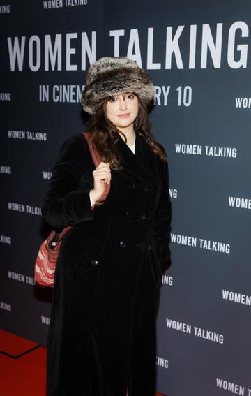 Sophia Malaika pictured at a special Irish Film & Television Academy screening of Oscar nominated WOMEN TALKING at The Irish Film Institute, Dublin. WOMEN TALKING is in cinemas nationwide from Friday February 10th. Picture Andres Poveda