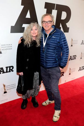 Aislinn Sullivan and Jack Armstrong pictured at the IFTA preview screening of the film AIR at the Savoy Cinema,O Connell Street, Dublin.
Pic Brian McEvoy
