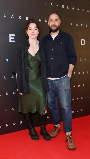 Tara O'Callaghan and James Latimer pictured at the special screening of the film Lakelands at the Lighthouse Cinema Dublin.
Picture Brian McEvoy Photography
