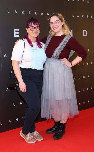 Lada Bartova and Sarah Aherne pictured at the special screening of the film Lakelands at the Lighthouse Cinema Dublin.
Picture Brian McEvoy Photography
