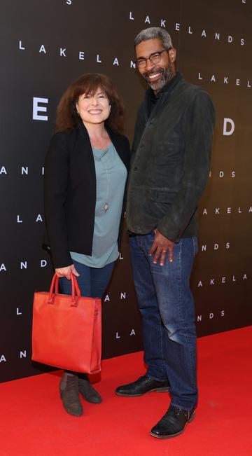 Tara Flynn and Carl Austin pictured at the special screening of the film Lakelands at the Lighthouse Cinema Dublin.
Picture Brian McEvoy Photography
