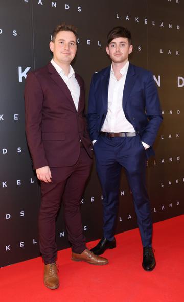 Robert Higgins and Patrick McGivney pictured at the special screening of the film Lakelands at the Lighthouse Cinema Dublin.
Picture Brian McEvoy Photography
