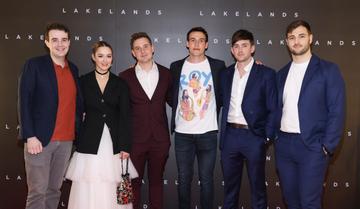 Chris Higgins, Danielle Galligan, Robert Higgins, Eanna Hardwicke, Patrick McGivney and Andrei Bogdan pictured at the special screening of the film Lakelands at the Lighthouse Cinema Dublin.
Picture Brian McEvoy Photography
