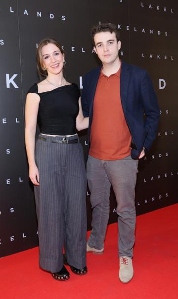 Laura McCormack and Chris Higgins pictured at the special screening of the film Lakelands at the Lighthouse Cinema Dublin.
Picture Brian McEvoy Photography