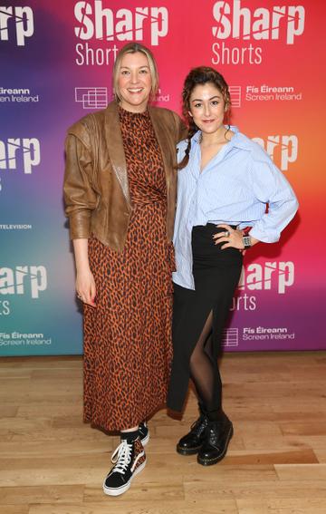 Alex Reilly and Beatriz Gomez Moreno at the special screening of Virgin Media Television Sharp Shorts in association with Fís Éireann/Screen Ireland at the Lighthouse Cinema ,Dublin.
Picture Brian McEvoy