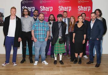 The Cast and crew of 'One More' at the special screening of Virgin Media Television Sharp Shorts in association with Fís Éireann/Screen Ireland at the Lighthouse Cinema ,Dublin.
Picture Brian McEvoy