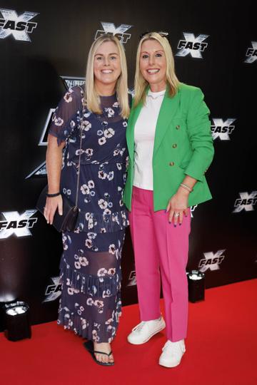 Caitriona O'Connor and Romy Carroll pictured at the Irish premiere screening of FAST X at Cineworld, Dublin ahead of its release in cinemas nationwide this Friday 19th May. Picture Andres Poveda