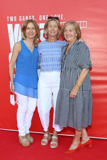 Lisa O'Neill, Edel Kilroy and Trish Deveney pictured at the opening night of the musical West Side Story at the Bord Gais Energy Theatre, Dublin.
Pic Brian McEvoy Photography