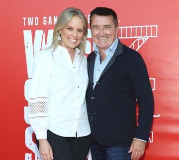 Jenny McCarthy and Martin King pictured at the opening night of the musical West Side Story at the Bord Gais Energy Theatre, Dublin.
Pic Brian McEvoy Photography