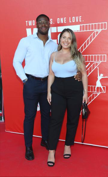 Nehemiah Adegbile and Sandra Chami pictured at the opening night of the musical West Side Story at the Bord Gais Energy Theatre, Dublin.
Pic Brian McEvoy Photography