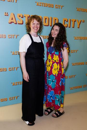 Annie Atkins and Sorcha Brennan pictured at a special preview screening of Wes Anderson’s up-coming feature film ASTEROID CITY at Light House Cinema, Dublin. ASTEROID CITY is released in cinemas nationwide from this Friday June 23rd. Picture Andres Poveda