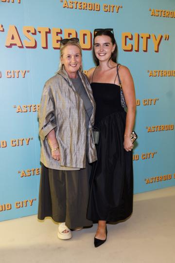 Jane Mc'Donnell and Daisy Hickey pictured at a special preview screening of Wes Anderson’s up-coming feature film ASTEROID CITY at Light House Cinema, Dublin. ASTEROID CITY is released in cinemas nationwide from this Friday June 23rd. Picture Andres Poveda
