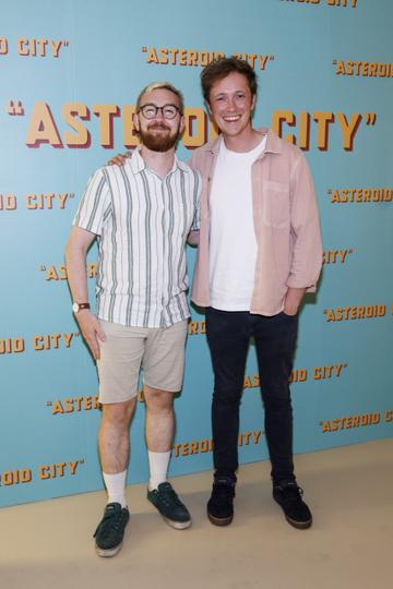 Ronan Healy and Adrian Martin pictured at a special preview screening of Wes Anderson’s up-coming feature film ASTEROID CITY at Light House Cinema, Dublin. ASTEROID CITY is released in cinemas nationwide from this Friday June 23rd. Picture Andres Poveda