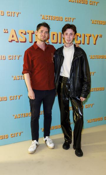 Lorcan Byrne and Adam Walsh pictured at a special preview screening of Wes Anderson’s up-coming feature film ASTEROID CITY at Light House Cinema, Dublin. ASTEROID CITY is released in cinemas nationwide from this Friday June 23rd. Picture Andres Poveda