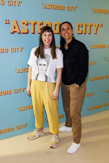 Gillian Henderson and Sam Mohan pictured at a special preview screening of Wes Anderson’s up-coming feature film ASTEROID CITY at Light House Cinema, Dublin. ASTEROID CITY is released in cinemas nationwide from this Friday June 23rd. Picture Andres Poveda