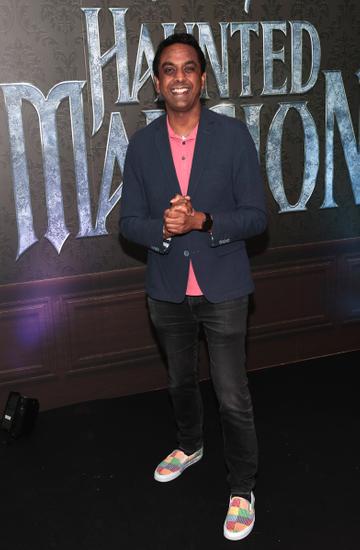 Clint Drieberg at the special preview screening of Disney's Haunted Mansion at the Lighthouse Cinema,Dublin,
Picture Brian McEvoy