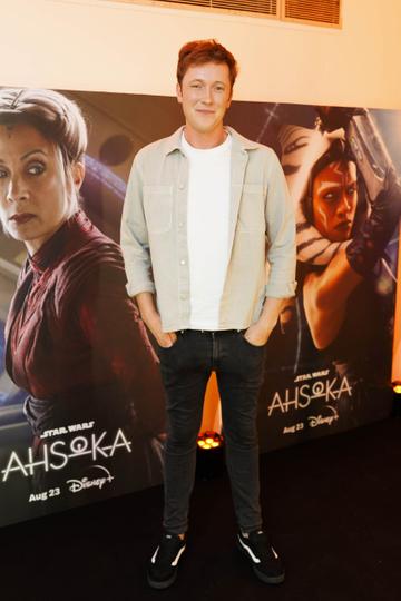 Adrian Martin pictured at the special fan event screening of “Star Wars: Ahsoka” at the Light House Cinema Dublin. Streaming exclusively on Disney+ from August 23.  Picture Andres Poveda