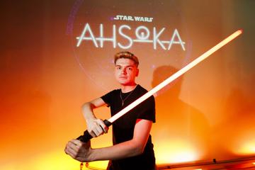 Conor Cregan pictured at the special fan event screening of “Star Wars: Ahsoka” at the Light House Cinema Dublin. Streaming exclusively on Disney+ from August 23.  Picture Andres Poveda