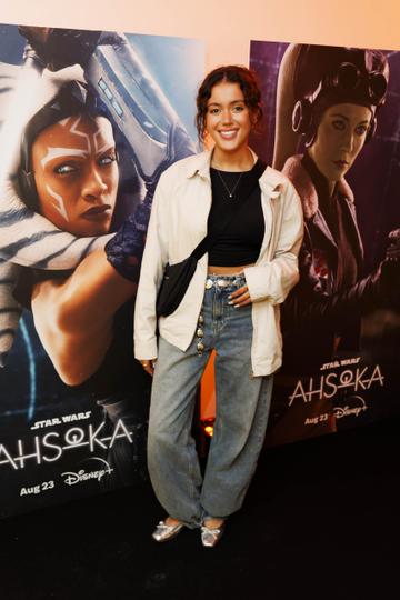 Robyn Trout pictured at the special fan event screening of “Star Wars: Ahsoka” at the Light House Cinema Dublin. Streaming exclusively on Disney+ from August 23.  Picture Andres Poveda