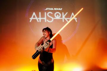 Lucy Kavanagh pictured at the special fan event screening of “Star Wars: Ahsoka” at the Light House Cinema Dublin. Streaming exclusively on Disney+ from August 23.  Picture Andres Poveda