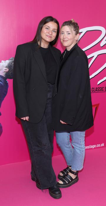 Zoe Hargan and Danielle Bothwick at the opening night of the musical Dirty Dancing at the Bord Gais Energy Theatre,Dublin.
Picture Brian McEvoy Photography