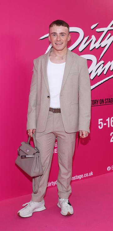 Dan Reade at the opening night of the musical Dirty Dancing at the Bord Gais Energy Theatre,Dublin.
Picture Brian McEvoy Photography