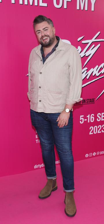 James Patrice at the opening night of the musical Dirty Dancing at the Bord Gais Energy Theatre,Dublin.
Picture Brian McEvoy Photography