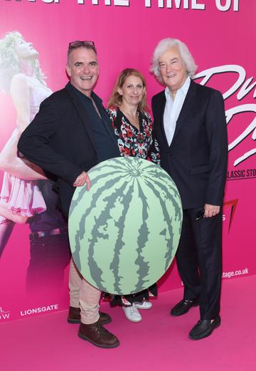 Iain Gillie, Zoe Simpson and Karl Sydow at the opening night of the musical Dirty Dancing at the Bord Gais Energy Theatre,Dublin.
Picture Brian McEvoy Photography