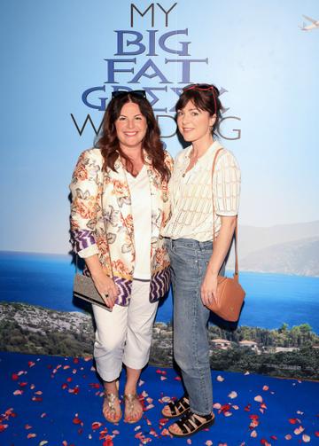 Maeve Kenny and Lisa Cannon pictured at a special preview screening of My Big Fat Greek Wedding 3 at The Stella Ranelagh, Devlin Hotel ahead of its release in cinemas nationwide this Friday September 8th. Pic: Marc O'Sullivan

From writer and director Nia Vardalos, the worldwide phenomenon My Big Fat Greek Wedding is coming back to cinemas with a brand-new adventure. Join the Portokalos family as they travel to a family reunion in Greece for a heartwarming and hilarious trip full of love, twists, and turns. Opa!