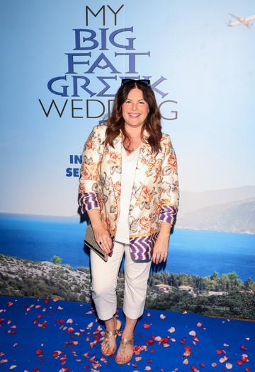 Lisa Cannon pictured at a special preview screening of My Big Fat Greek Wedding 3 at The Stella Ranelagh, Devlin Hotel ahead of its release in cinemas nationwide this Friday September 8th. Pic: Marc O'Sullivan

From writer and director Nia Vardalos, the worldwide phenomenon My Big Fat Greek Wedding is coming back to cinemas with a brand-new adventure. Join the Portokalos family as they travel to a family reunion in Greece for a heartwarming and hilarious trip full of love, twists, and turns. Opa!