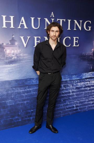 Jack Hudson pictured at a special preview screening of A Haunting in Venice at the Light House Cinema Dublin. Picture Andres Poveda