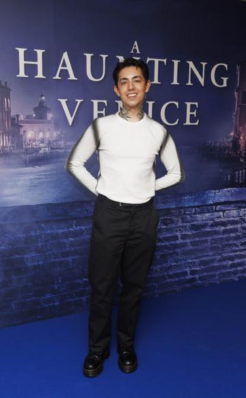 Jamie Lo pictured at a special preview screening of A Haunting in Venice at the Light House Cinema Dublin. Picture Andres Poveda