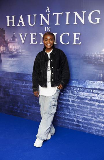 Amanda Adewole pictured at a special preview screening of A Haunting in Venice at the Light House Cinema Dublin. Picture Andres Poveda