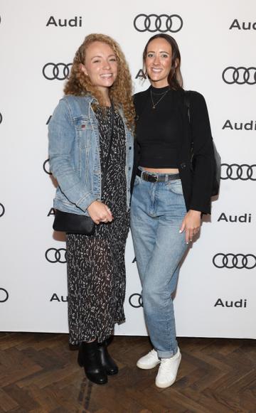 Sinann Fetherston and Leah O'Shea pictured at the Audi Mystery Screening at Stella Cinema Rathmines, celebrating Audi’s media-first partnership with Stella Cinemas. #ProgressYouCanFeel

Picture: Brian McEvoy Photography