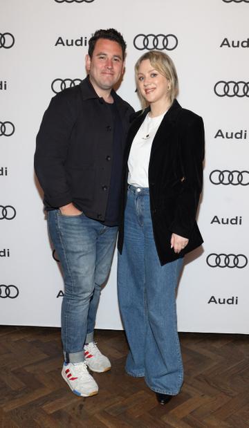 Eric Matthews and Ciara Donnelly pictured at the Audi Mystery Screening at Stella Cinema Rathmines, celebrating Audi’s media-first partnership with Stella Cinemas. #ProgressYouCanFeel

Picture: Brian McEvoy Photography