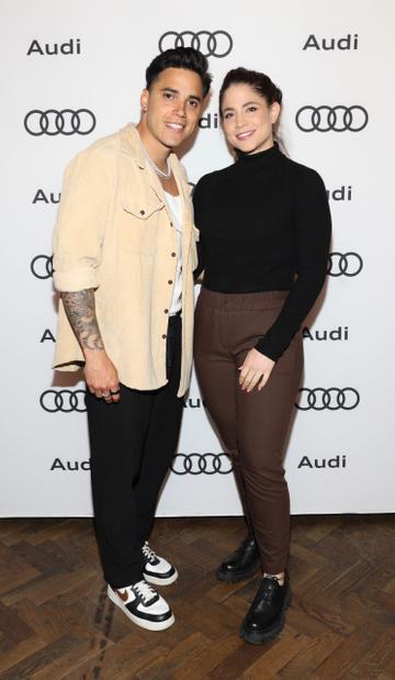 Manny Betan and Daniela Crespo pictured at the Audi Mystery Screening at Stella Cinema Rathmines, celebrating Audi’s media-first partnership with Stella Cinemas. #ProgressYouCanFeel

Picture: Brian McEvoy Photography