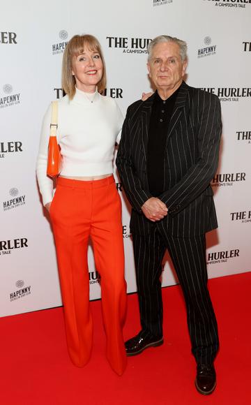 Jane Timothy and Owen Comiskey pictured at the premiere of The Hurler: A Campions Tale at the Odeon Cinema in Point Square,Dublin.
Picture Brian McEvoy
