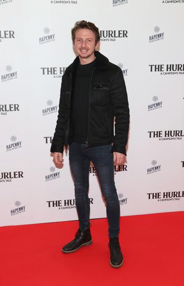 Matthew O Brien pictured at the premiere of The Hurler: A Campions Tale at the Odeon Cinema in Point Square,Dublin.
Picture Brian McEvoy