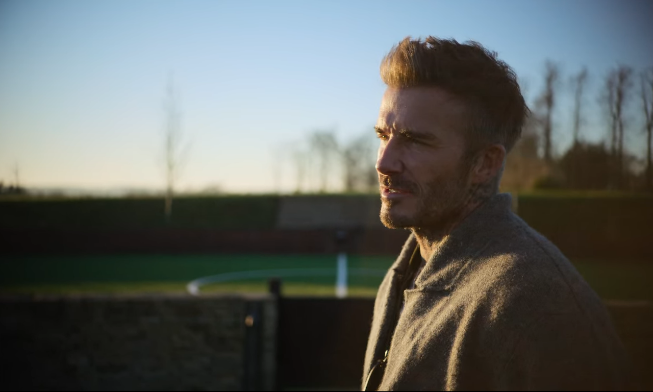 David Beckham takes family to premiere of candid new Netflix documentary  about his life