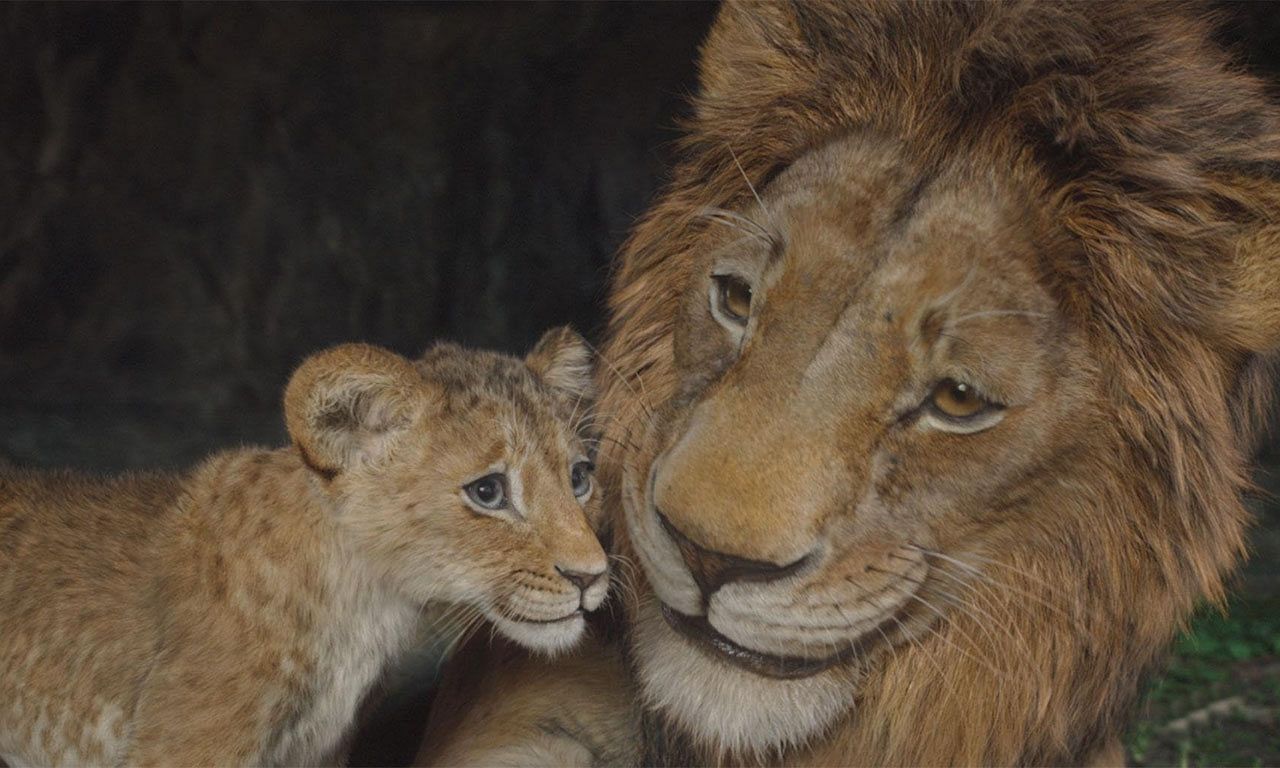 Mufasa, from *The Lion King*.
