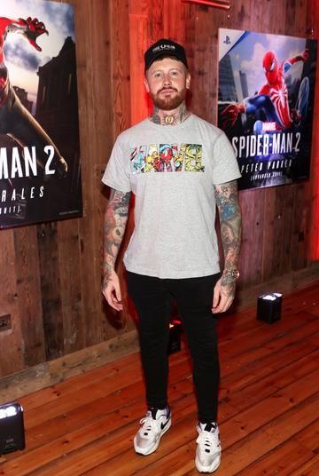Korey Power at the launch of Marvel’s Spider-Man 2 for PlayStation 5 at The Dean Townhouse in Dublin.
Picture Brian McEvoy