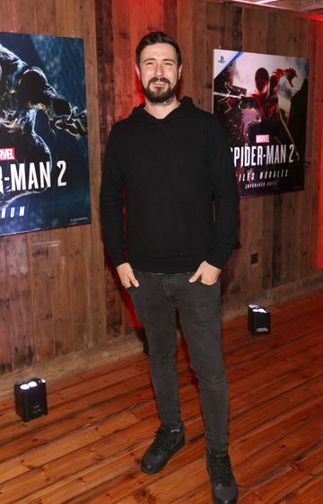 Jay Boland at the launch of Marvel’s Spider-Man 2 for PlayStation 5 at The Dean Townhouse in Dublin.
Picture Brian McEvoy