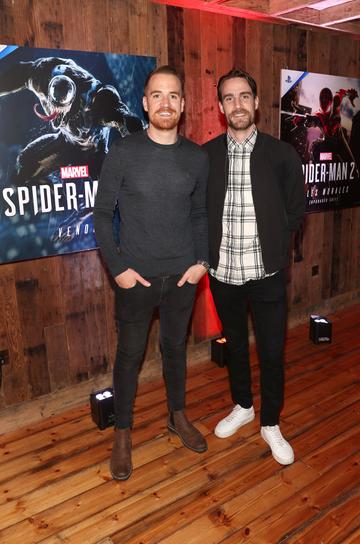 John Reilly and Mark Reilly at the launch of Marvel’s Spider-Man 2 for PlayStation 5 at The Dean Townhouse in Dublin.
Picture Brian McEvoy