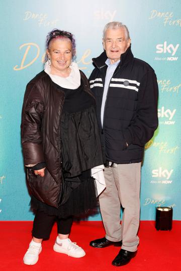 Aisling and Liam Eyre attended last night’s screening of Sky Original film, Dance First in Thomas Prior Hall, Ballsbridge. Based on Irish playwright Samuel Beckett, Dance First follows the extraordinary life of the literary icon through the lens of his triumphs and mistakes as well as through his fraught relationships throughout his life. The film, directed by James Marsh and starring Gabriel Byrne, Fionn O’Shea and Aidan Gillen, launches in select Irish cinemas on November 3, ahead of its release on Sky Cinema this December.-photo Kieran Harnett