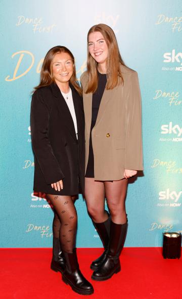 Aoife Butler and Emma Costigan attended last night’s screening of Sky Original film, Dance First in Thomas Prior Hall, Ballsbridge. Based on Irish playwright Samuel Beckett, Dance First follows the extraordinary life of the literary icon through the lens of his triumphs and mistakes as well as through his fraught relationships throughout his life. The film, directed by James Marsh and starring Gabriel Byrne, Fionn O’Shea and Aidan Gillen, launches in select Irish cinemas on November 3, ahead of its release on Sky Cinema this December.-photo Kieran Harnett