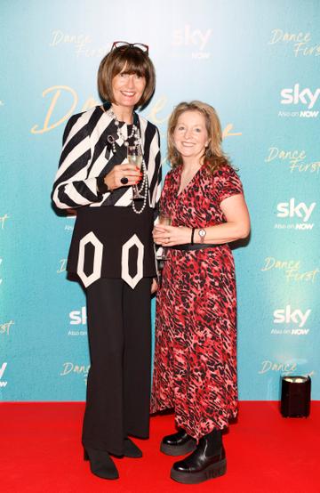Jackie Jameson and Maria Coleman attended last night’s screening of Sky Original film, Dance First in Thomas Prior Hall, Ballsbridge. Based on Irish playwright Samuel Beckett, Dance First follows the extraordinary life of the literary icon through the lens of his triumphs and mistakes as well as through his fraught relationships throughout his life. The film, directed by James Marsh and starring Gabriel Byrne, Fionn O’Shea and Aidan Gillen, launches in select Irish cinemas on November 3, ahead of its release on Sky Cinema this December.-photo Kieran Harnett